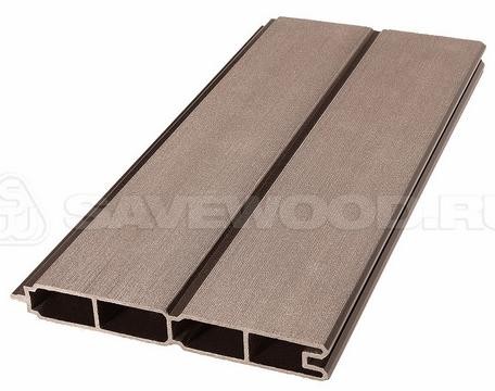 Заборный профиль из ДПК Savewood SW Agger матовый терракот купить в Киржаче