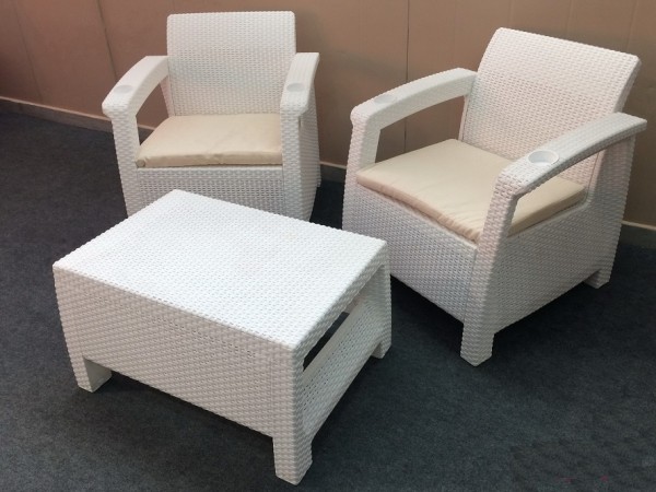 Комплект Yalta Balcony Set белый купить в Киржаче