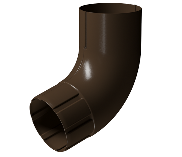 Колено 72° D90 Döcke STAL PREMIUM Каштан, (RAL 8017) купить в Киржаче