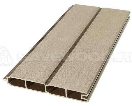 Заборный профиль из ДПК Savewood SW Agger матовый тик купить в Киржаче