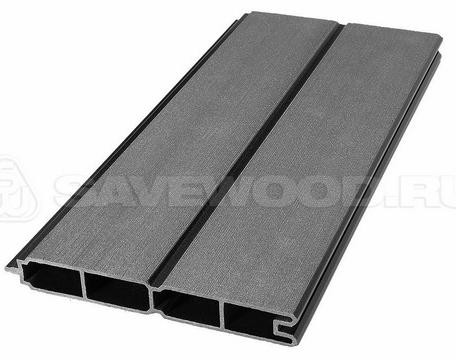 Заборный профиль из ДПК Savewood SW Agger матовый чёрный купить в Киржаче