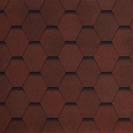 Гибкая черепица Tegola GARDA rosso 409 купить в Киржаче