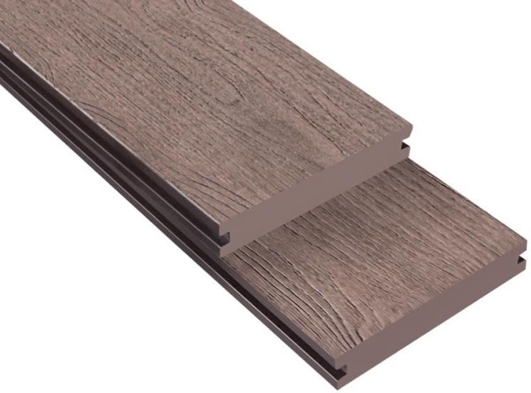 Террасная доска ДПК Outdoor 3D полнотелая NEVADA/CALIFORNIA BROWN коричневая микс купить в Киржаче