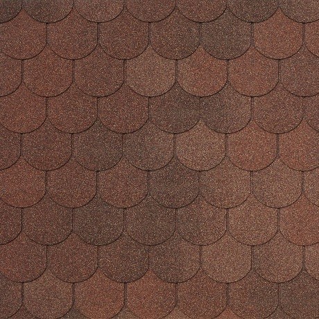 Гибкая черепица Tegola ASSISI terracotta 420 купить в Киржаче