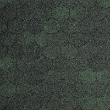Гибкая черепица Tegola ASSISI verde 473 купить в Киржаче