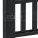 Комплект крышка/юбка для столба SEQUOIA BLACK купить в Киржаче