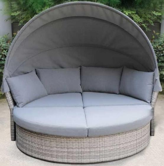 Диван-Трансформер AFINA плетеный из иск. ротанга AFM-325G Grey купить в Киржаче