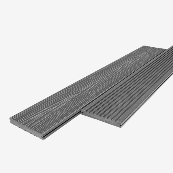 Террасная доска из ДПК RusDecking Unodeck Solid - Серый купить в Киржаче