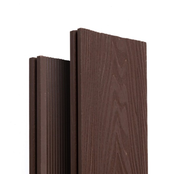 Террасная доска Ecodecking Экстра 3D полнотелая Венге купить в Киржаче