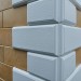 Угол Наружный к Фасадным Термопанелям Доломит Дагестанский Камень 400 мм Белый купить в Киржаче