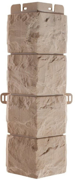 Фасадная панель Наружный угол фагот (талдомский), 0,45 х 0,13м (н) купить в Киржаче