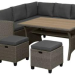 Комплект мебели AFINA плетеной из иск. ротанга AFM-307G-Grey купить в Киржаче