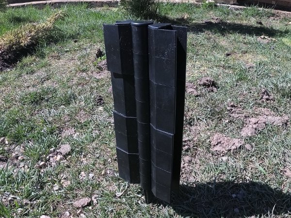 Угловой элемент поворотный, пластиковый от 60° до 300° для доски 300х30 мм из ДПК чёрный Holzhof купить в Киржаче