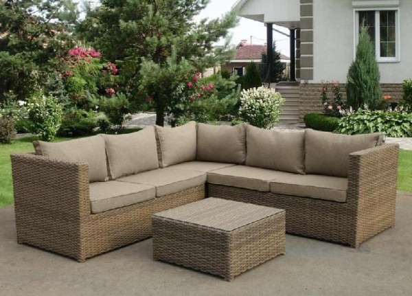 Комплект мебели AFINA плетеной из иск. ротанга YR825B Beige купить в Киржаче