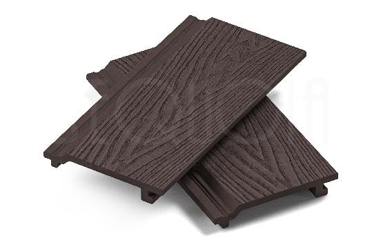 Доска фасадная ДПК 3D SEQUOIA Evolution WOOD BROWN купить в Киржаче