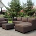 Комплект мебели AFINA плетеной из иск. ротанга YR821A Brown/Beige купить в Киржаче