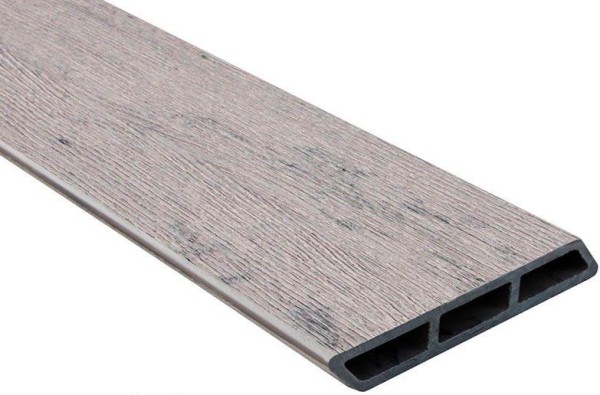 Доска Ромбус 3D ДПК Outdoor STORM GREY серая микс купить в Киржаче