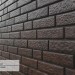 Фасадная панель Ю-Пласт Стоун Хаус Кирпич Коричневый купить в Киржаче