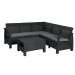 Угловой диван  Yalta Corner Set (столик в комплект не входит) купить в Киржаче
