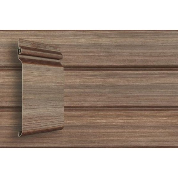 Виниловый сайдинг Grand Line Natural-Брус Tundra - Кедр купить в Киржаче