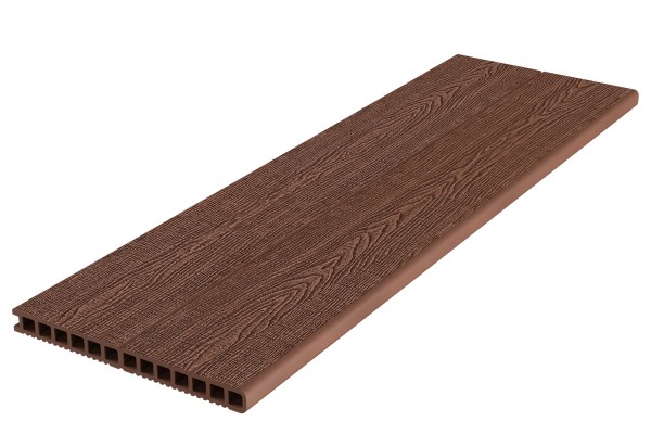 Ступень ДПК Deckron Woodlike 317x28x4000 мм, коричневый купить в Киржаче