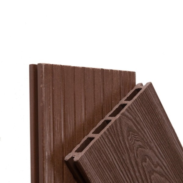 Террасная доска из ДПК ECODECKING Комфорт 3D Шоколад купить в Киржаче