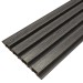 Фасадная доска из ДПК Faynag Wood Рейка Мокрый Асфальт купить в Киржаче