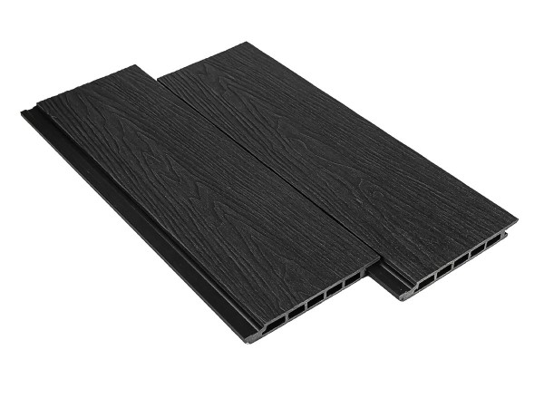 Фасадная панель из ДПК Deckart Vista 3D с текстурой дерева Графит купить в Киржаче