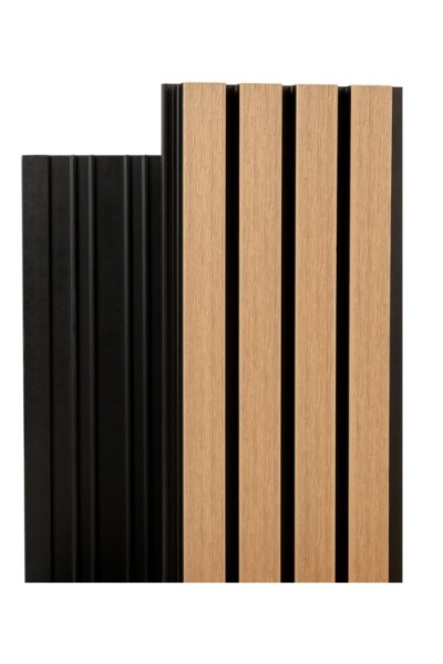 Фасадная реечная панель Ecodecking Скай коэкструзия 200х20х3000 Бук купить в Киржаче
