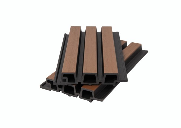Фасадная панель брусковая двухцветная co-extrusion, sand mix купить в Киржаче