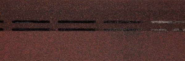 Коньково-карнизная черепица Docke Standard, красный купить в Киржаче