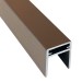 П-профиль Алюминиевый EasyDecking 35x25 Венге купить в Киржаче