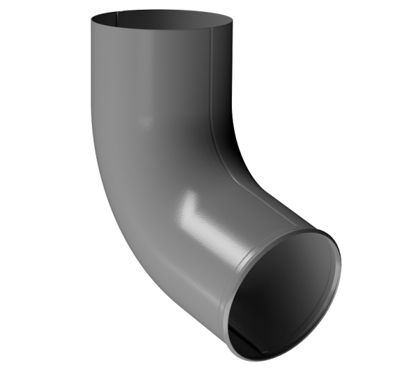 Отвод трубы D90 Döcke STAL PREMIUM Графит, (RAL 7024) купить в Киржаче