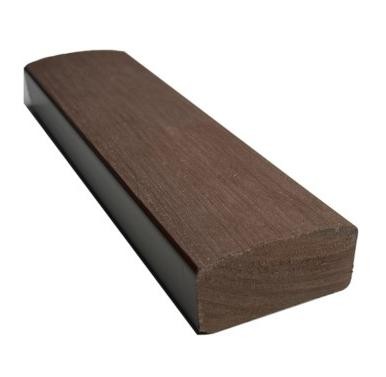 Лавочный брус Ecodecking Некст полнотелый брашированный 70х35 шоколад (под заказ) купить в Киржаче