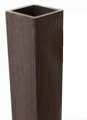 Столб опорный Woodvex Co-Extrusion Венге купить в Киржаче