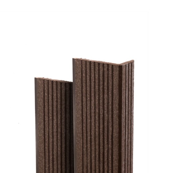 Угол торцевой Ecodecking Некст 70х35x3000 Шоколад купить в Киржаче