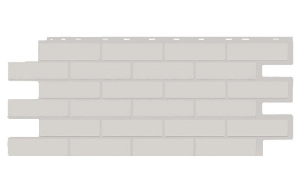 Фасадная панель T-Siding Кирпич Модерн Эко Уайт купить в Киржаче