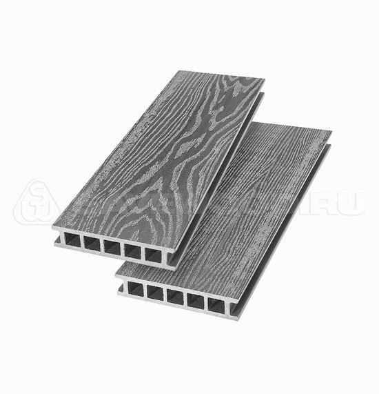 Террасная доска из ДПК SW-Fagus «SaveWood» пепельный купить в Киржаче