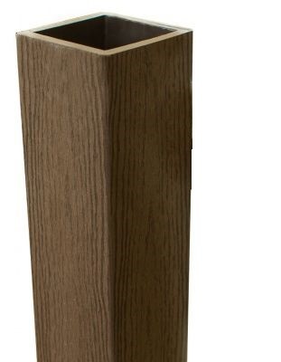 Столб опорный Woodvex Co-Extrusion Кофе купить в Киржаче