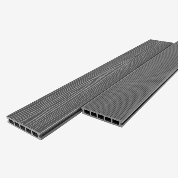 Террасная доска из ДПК RusDecking Unodeck Ultra - Серый купить в Киржаче